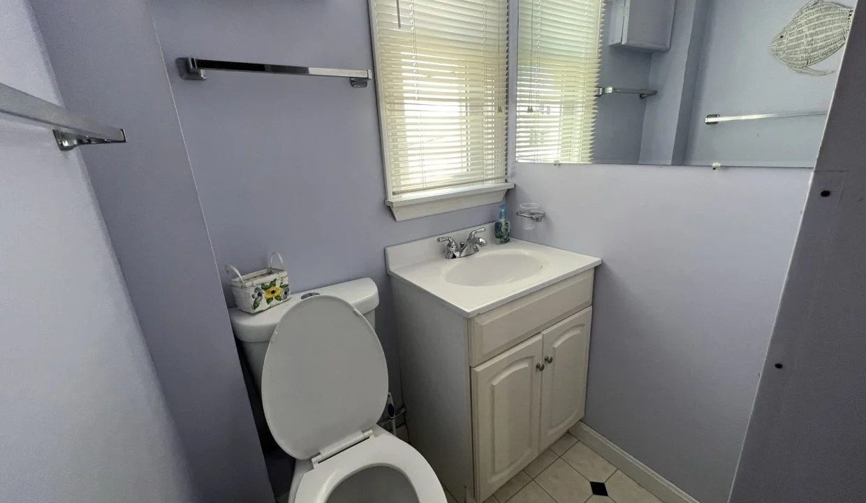 a white toilet sitting next to a sink in a bathroom.